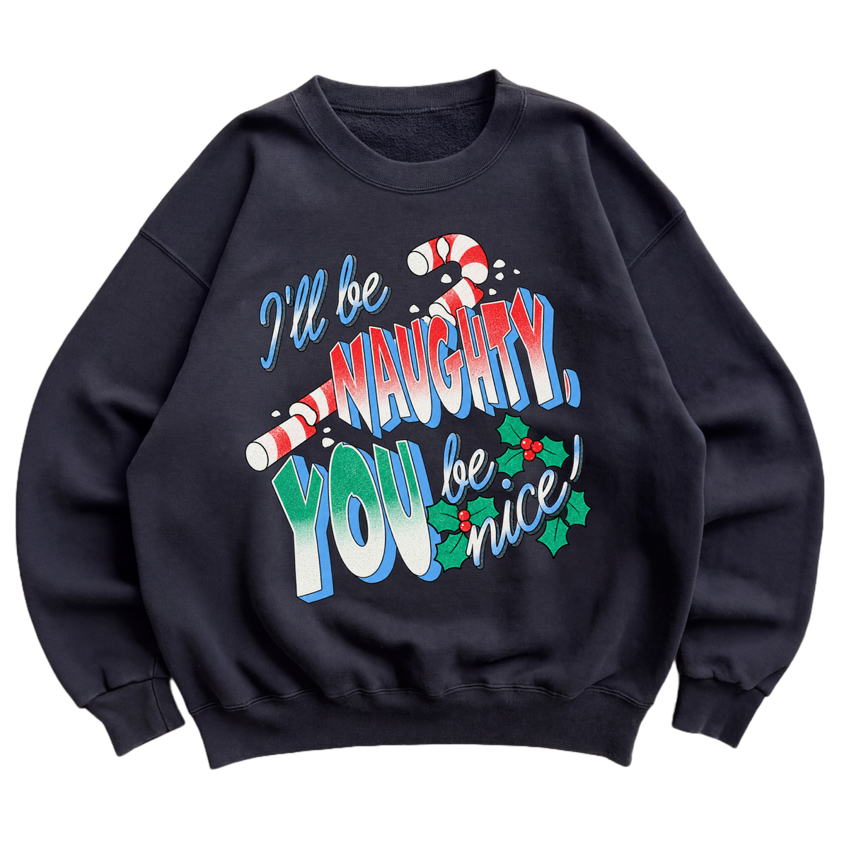 Naughty or Nice Christmas Crewneck Sweatshirt