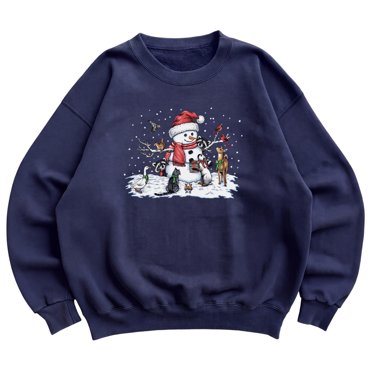 Christmas Snowman Crewneck Sweatshirt